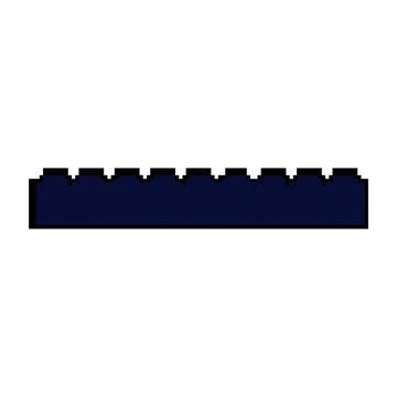 Dark blue decorative lace border pattern design Stock Illustration