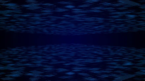 Dark Blue Digital Data Network Connections Concept Stock Footage 338323881
