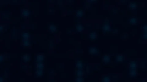 Dark Blue Digital Pixel Abstract Background Loop Motion Graphic. Stock Footage 345393582