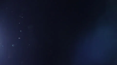 Dark Blue Dust Bubbles Vídeo Stock 39435705