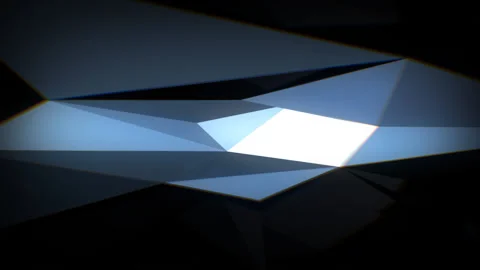 Dark-blue-facets-background Stock Footage 100023263