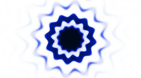 Dark blue flower (pattern) Stock Footage 8925682