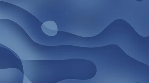 Dark blue flowing abstract background Stock Footage 333810816