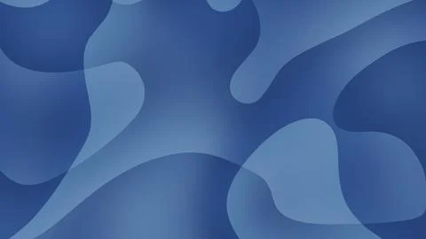 Dark blue flowing abstract background Illustrazione stock