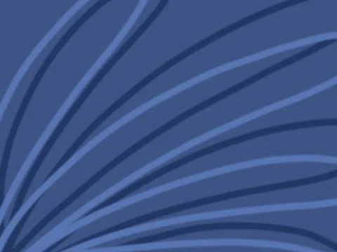 Dark Blue Flowing Stripe Abstract Background Stock Illustration