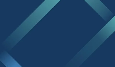 Dark blue geometric abstract background with diagonal teal gradient bands Stock Illustration