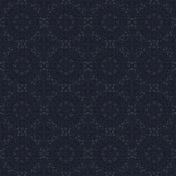 Dark Blue Geometric Pattern Textile Background Illustrazione stock