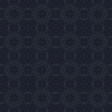 Dark blue geometric textile pattern background for fabric design Stock Illustration