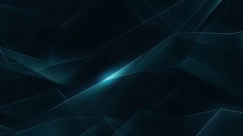 Dark Blue Geometrical Refraction Video stock 84947315