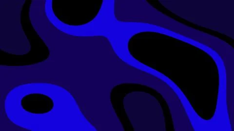 Dark blue glowing background with neon light texture and abstract flow, ide.. Stock Illustration