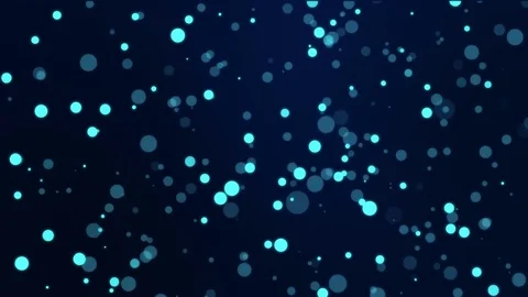 Dark blue glowing bokeh background 库存影片 80602220