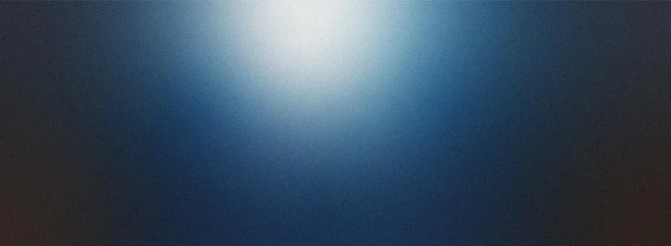Dark blue gradient background with bright white light at top left abstract Stock Illustration