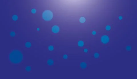 Dark blue gradient background with circles, vector illustration. Stock Illustration