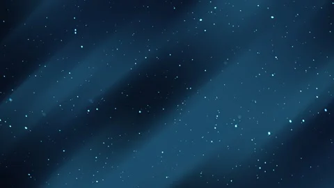 Dark blue gradient background night sky with scattered white stars Stock Footage 322609928