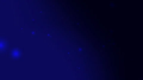 Dark Blue Gradient Background with Soft Glowing Light Particles in Abstract Stock Footage 302961084