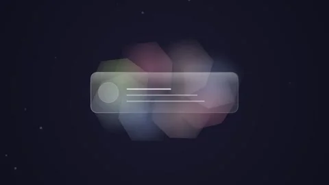Dark Blue Gradient Background with Subtle Stars and Light Particles Animation Stock Footage 346661057