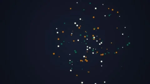 Dark Blue Gradient Background with Subtle Texture - Abstract Motion Graphic Stock Footage 348572170
