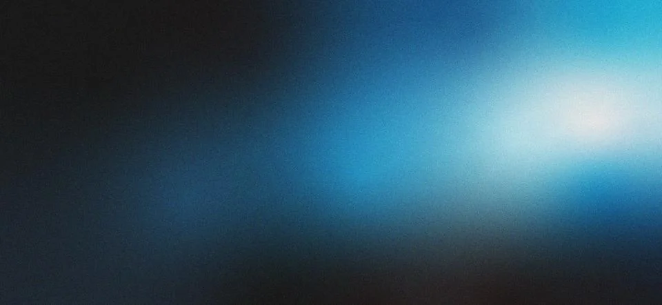 Dark blue gradient with bright light flare and subtle texture abstract back.. Stock Illustration
