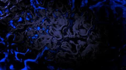 Dark blue gradient constitutional contour texture - abstract 3D illustration Stockillustratie