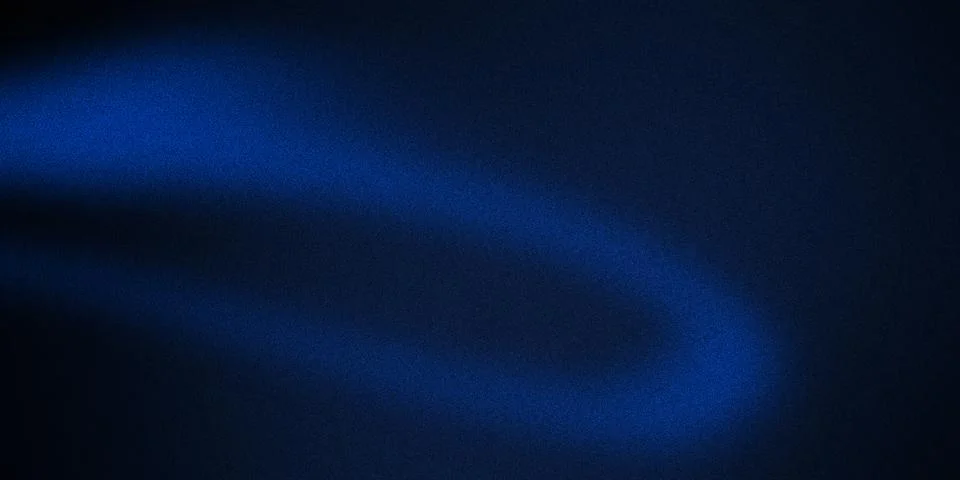 Dark blue gradient with grainy textured surface background Illustrazione stock