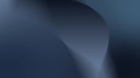 Dark blue gradient with soft, curved shapes. Seamless loop background. 4K Stock Footage 309701004