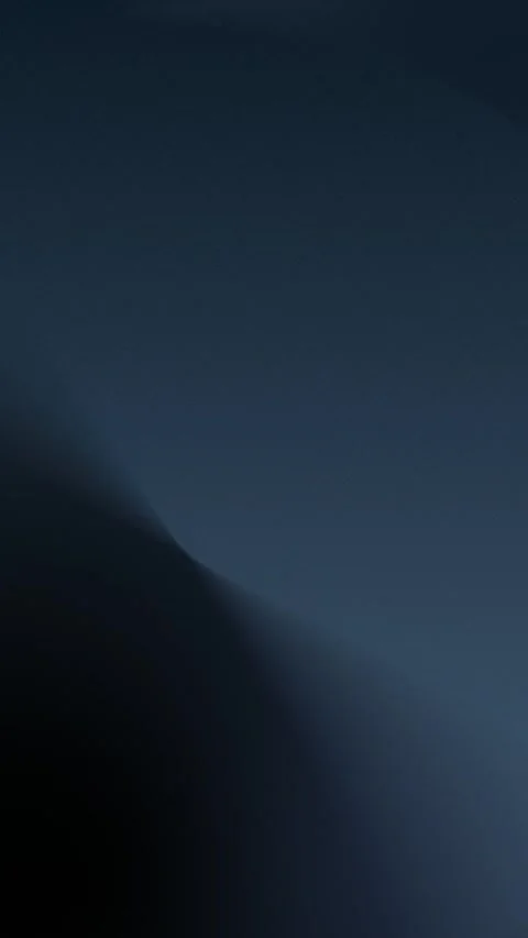 Dark blue gradient with soft curves. Seamless loop background. 4K resolution. Видео 309701521