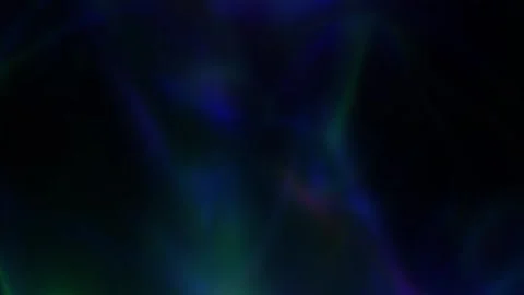 Dark Blue Green Fluid Light Waves Abstract Background Seamless Loop Vídeo Stock 336850528