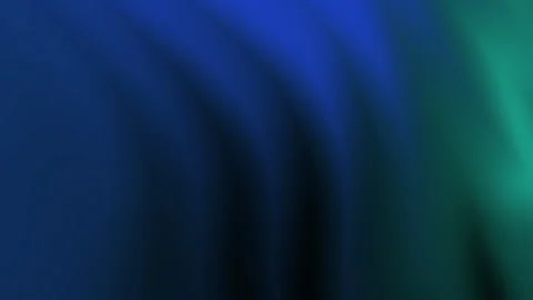 Dark blue green gradient background soft light curves flowing smooth texture Stock Footage 336033640