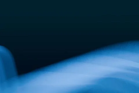 Dark blue-green gradient transitions to vibrant blue below, featuring soft,.. Stock Illustration
