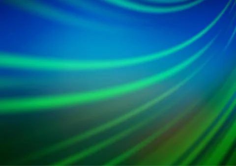 Dark Blue, Green vector abstract background. 스톡 일러스트