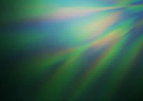 Dark Blue, Green vector abstract bokeh pattern. Illustrazione stock