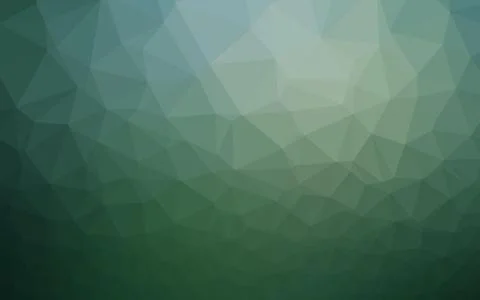 Dark Blue, Green vector abstract polygonal cover. Illustration