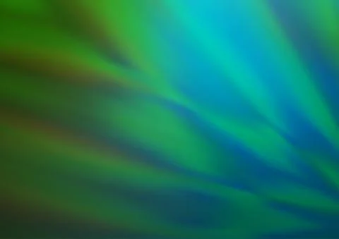 Dark Blue, Green vector abstract blurred background. Stock Illustration