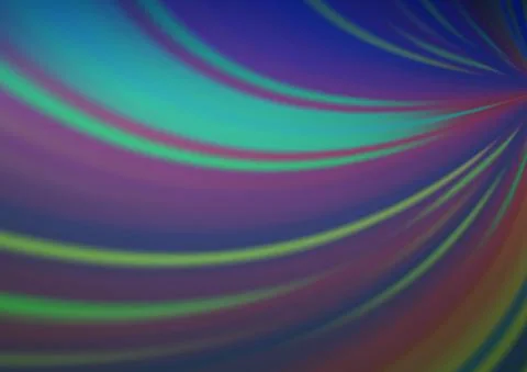 Dark Blue, Green vector abstract bokeh pattern. Stock Illustration