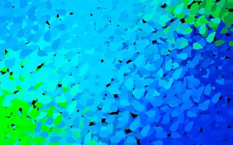 Dark Blue, Green vector backdrop with memphis shapes. Stock Illustration