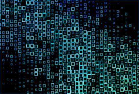 Dark Blue, Green vector background in polygonal style. Stock Illustration