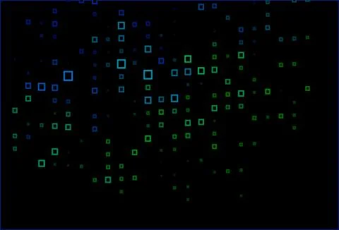 Dark Blue, Green vector background with rectangles. Ilustración de archivo