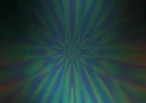 Dark Blue, Green vector blurred shine abstract pattern. Illustrazione stock