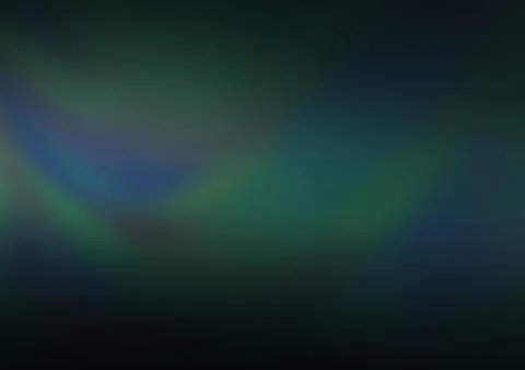 Dark Blue, Green vector blurred and colored background. Illustrazione stock