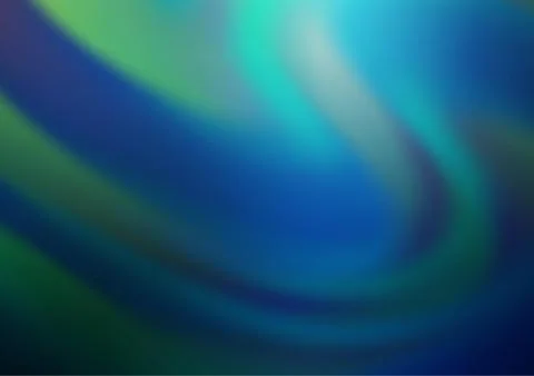 Dark Blue, Green vector blurred bright pattern. Illustrazione stock
