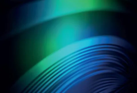 Dark Blue, Green vector blurred shine abstract texture. Stock Illustration