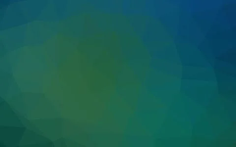 Dark Blue, Green vector blurry triangle pattern. Stock Illustration