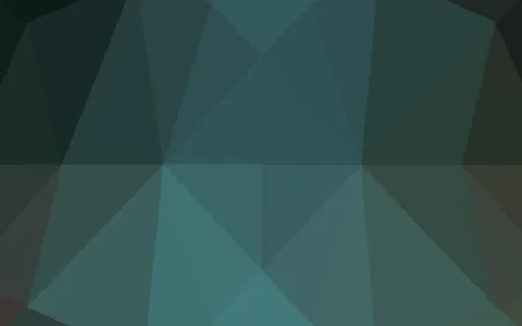 Dark Blue, Green vector blurry hexagon pattern. Stock Illustration