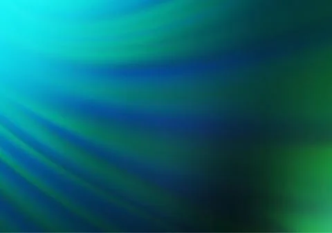 Dark Blue, Green vector bokeh and colorful pattern. Stock Illustration
