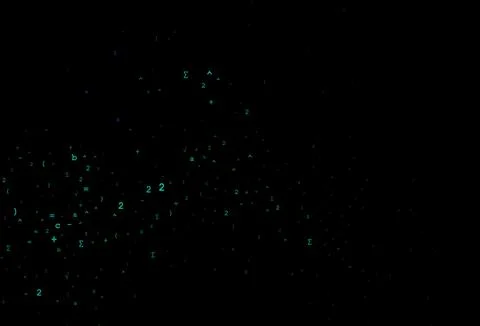 Dark Blue, Green vector cover with math elements. 库存插图