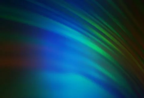 Dark Blue, Green vector glossy abstract backdrop. Stock Illustration