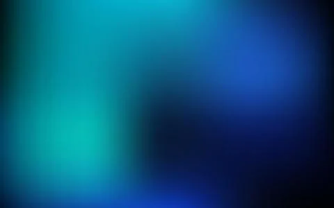 Dark blue, green vector gradient blur pattern. Stock Illustration