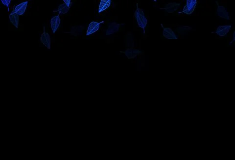 Dark Blue, Green vector hand painted pattern. Stock Illustration