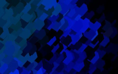 Dark Blue, Green vector layout with lines, rectangles. Stock-Illustration
