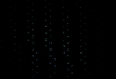 Dark Blue, Green vector layout with rectangles, squares. Stock Illustration